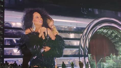 Diana Ross sings 'Happy Birthday' to Beyonce at SoFi Stadium